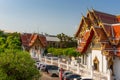 Famous temple in Bangkok, Wat Ratchaburana, Bangkok, Thailand Royalty Free Stock Photo