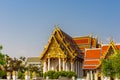 Famous temple in Bangkok, Wat Ratchaburana, Bangkok, Thailand Royalty Free Stock Photo
