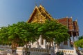 Famous temple in Bangkok, Wat Ratchaburana, Bangkok, Thailand Royalty Free Stock Photo