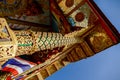 thai temple in thailand, digital photo picture as a background Royalty Free Stock Photo