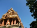 thai temple under blue sky