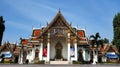 Thai temple Wat Phra Sri Mahathat in Bangkok