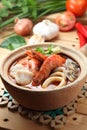 Thai tom yam gong Royalty Free Stock Photo