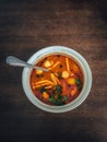 Thai tomyam bowl