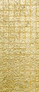 Thai tradition gold color of wall for text and background