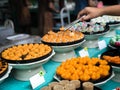 Most famous of nine auspicious desserts in Thai tradition