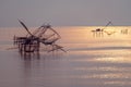 Thai traditional fishing tool Royalty Free Stock Photo