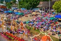 Thai traditional long boat racing