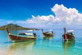 Thai traditional longtail boat