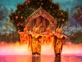 Thai traditional masked dance khon