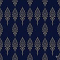 Modern Thai Vintage Pattern vol.4 Royalty Free Stock Photo