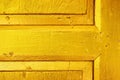 Thai traditional style door golden close-up, pattern Royalty Free Stock Photo