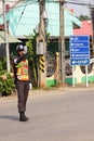 Thai traffic police