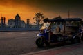 Thai Tuktuk or tricycle at Ananta Throne, Bangkok