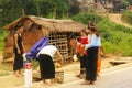 Thai Village Scene