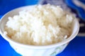 Thai white jasmine rice Royalty Free Stock Photo