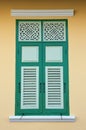 Thai window Royalty Free Stock Photo