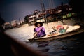 Thai Woman Boat Vendor