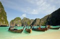 Thailand. Andaman sea. Phi Phi island. Maya bay Royalty Free Stock Photo