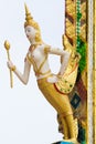 Thailand angel sculpture Royalty Free Stock Photo