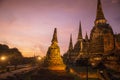 THAILAND AYUTTHAYA WAT PHRA SI SANPHET Royalty Free Stock Photo