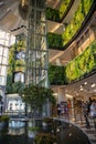 Beautiful interior of a large shopping center Siam Paragon Royalty Free Stock Photo