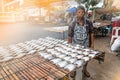 THAILAND,BANGKOK - OCTOBER 13: female trader with many headless