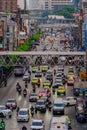 THAILAND Bangkok traffic jam after working Time