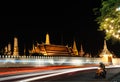 Thailand. Bangkok. Wat Phra Kaew and Royal palace Royalty Free Stock Photo