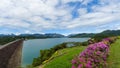 Thailand, beautiful view of the water and mountains Royalty Free Stock Photo