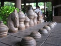 Thailand chess from wooden