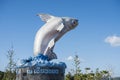 THAILAND CHIANG KHONG MEKONG CATFISH MONUMENT