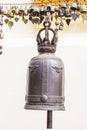 Thailand, Chiang Mai, Prathat Doi Suthep temple (Wat Prathat Doi Suthep), religious bell Royalty Free Stock Photo