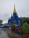 Thailand Chiang Rai Blue Temple of Dancing Tiger Thai Buddhist Religious Architecture Buddhism Wat Rong Seur Ten Putha Kabkaew