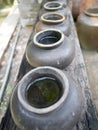 Thailand Clay Jar Royalty Free Stock Photo