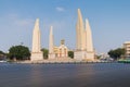 Thailand democracy monument Anusawari Prachathipatai public monument in the centre of Bangkok capital of Thailand