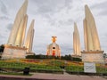 Thailand Democracy Monument, located in Bangkok city