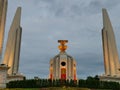 Thailand Democracy Monument, located in Bangkok city