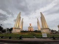 Thailand Democracy Monument, located in Bangkok city