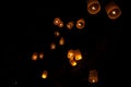 Thailand Festival Loi Krathong Royalty Free Stock Photo