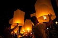 Thailand Festival Loi Krathong Royalty Free Stock Photo