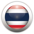 Thailand Flag Aqua Button