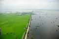 Thailand floods, Natural Disaster, Royalty Free Stock Photo