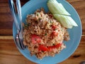 Thailand Food ,Frie Rice with Pork,not Spicy