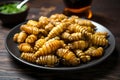 Fried Silk Worms - Thailand - Silk worm larvae deep-fried and seasoned for a crispy snack