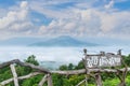 Thailand fuji mountain similar to Japan`s Fuji mountain.Thai language mean Fuji Loei Province