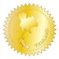 Thailand Gold Seal Of Approval Badge
