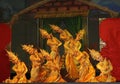 Thailand Golden dancer show
