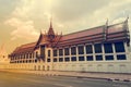 Thailand Grand King Palace: Bangkok famous royal traditional, national architecture of Asia landmark Royalty Free Stock Photo