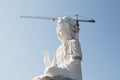 Thailand Guan Yin statue under construction Royalty Free Stock Photo
